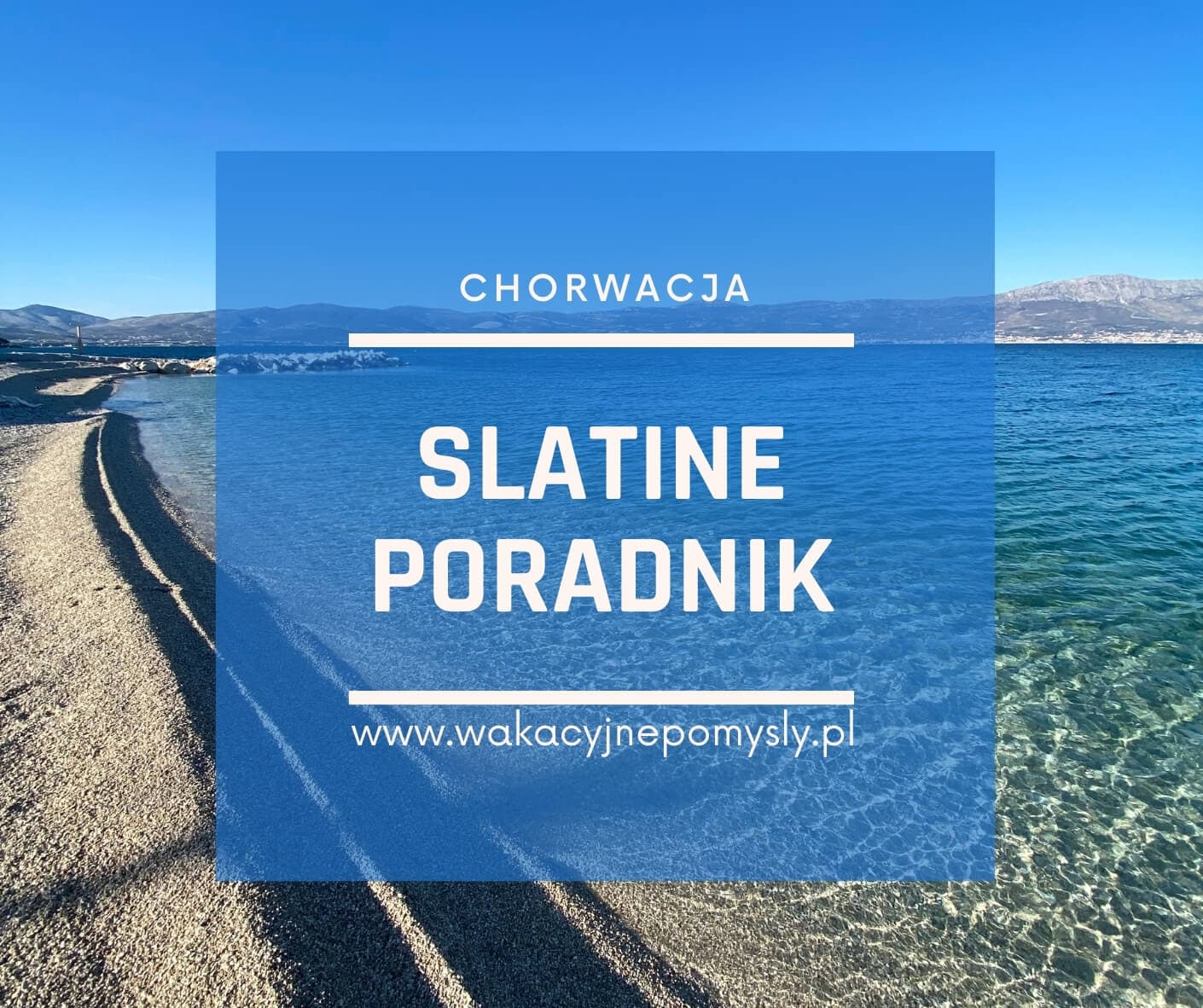 Slatine: Perła Čiovo i Jej Atrakcje - Przewodnik