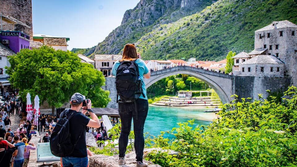 Split i Trogir: Wycieczka do Bośni i Hercegowiny – Mostar + wodospady Kravica