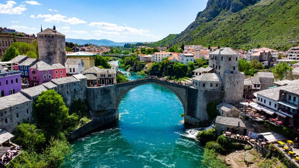 Split i Trogir: Wycieczka do Bośni i Hercegowiny – Mostar + wodospady Kravica