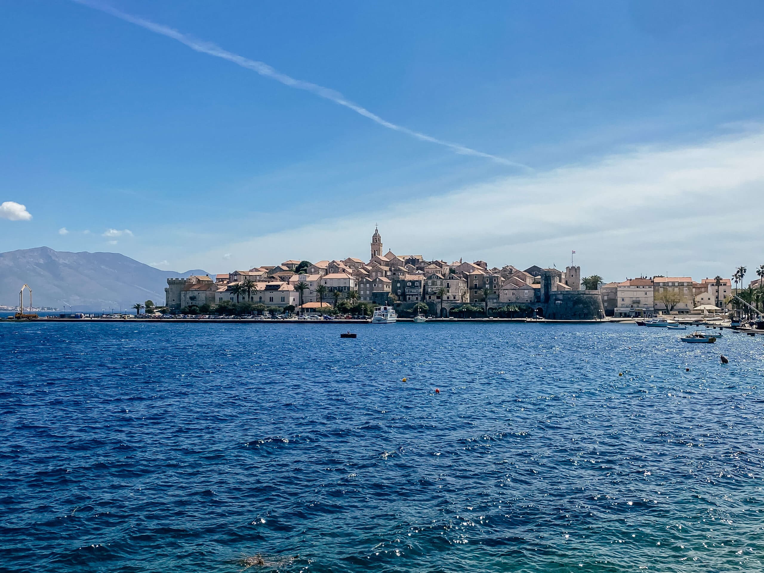 Podgora: całodzienny rejs statkiem do Korčuli (opcja z lunchem)