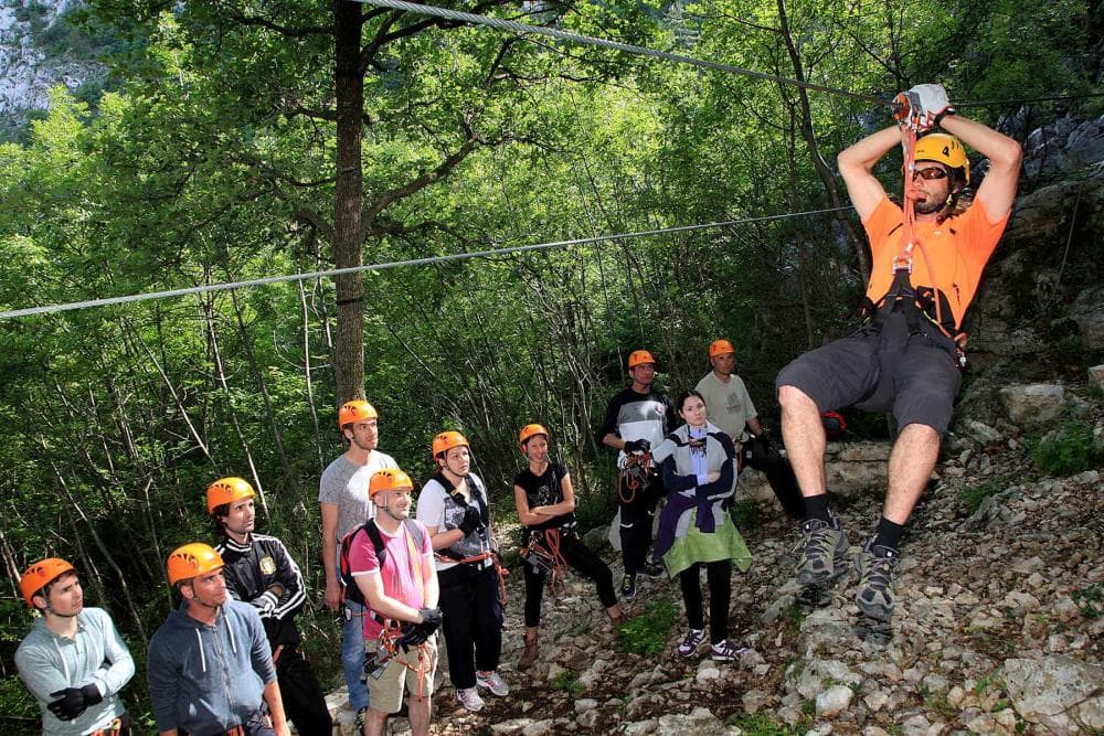 Omiš: Tyrolka - Zipline w kanionie rzeki Cetina - 4