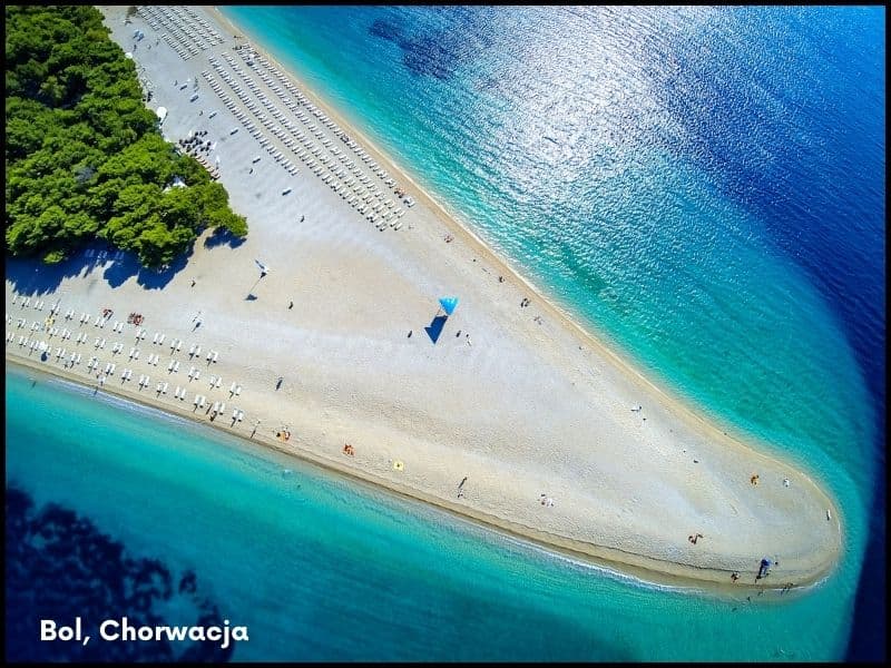Omiš - Rejs statkiem na wyspę Brač - plaża Bol Złoty Róg z lunchem