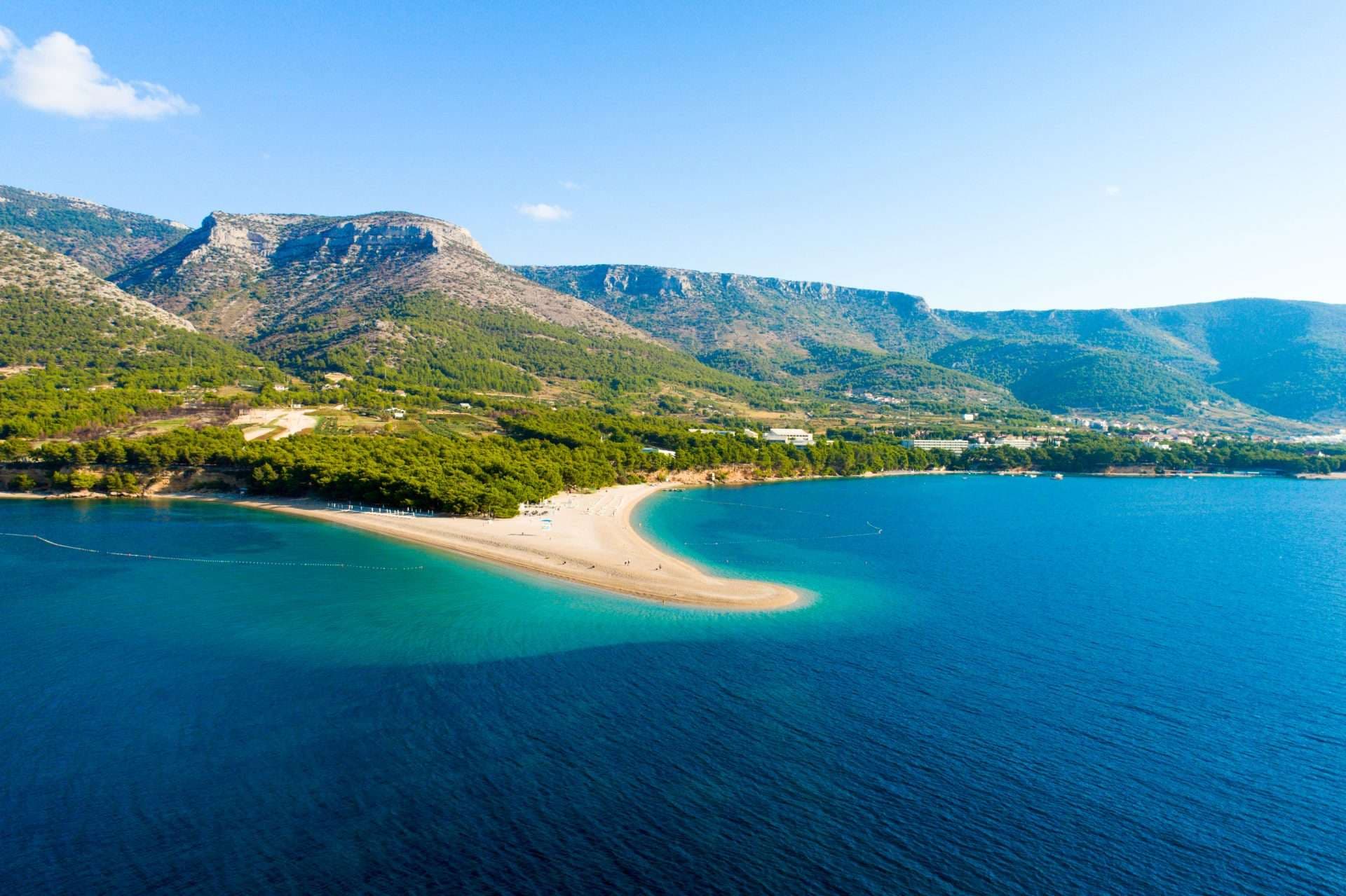 Wyspa Brač: Rejs katamaranem z Supetaru do Bol na plażę Złoty Róg