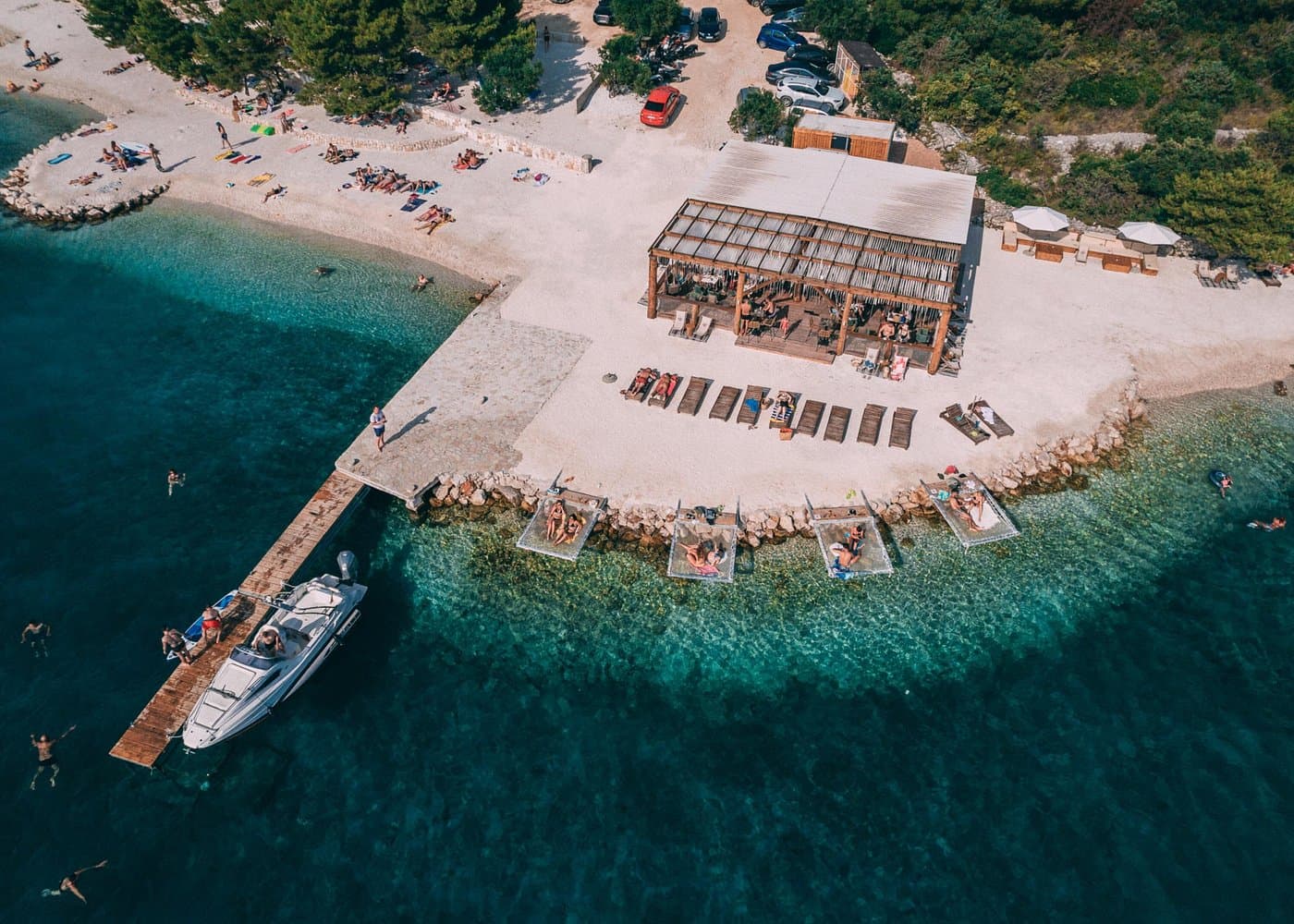 Split: Rejs statkiem do Błękitnej Laguny (Blue Lagoon z lunchem) - 3 przystanki - 12