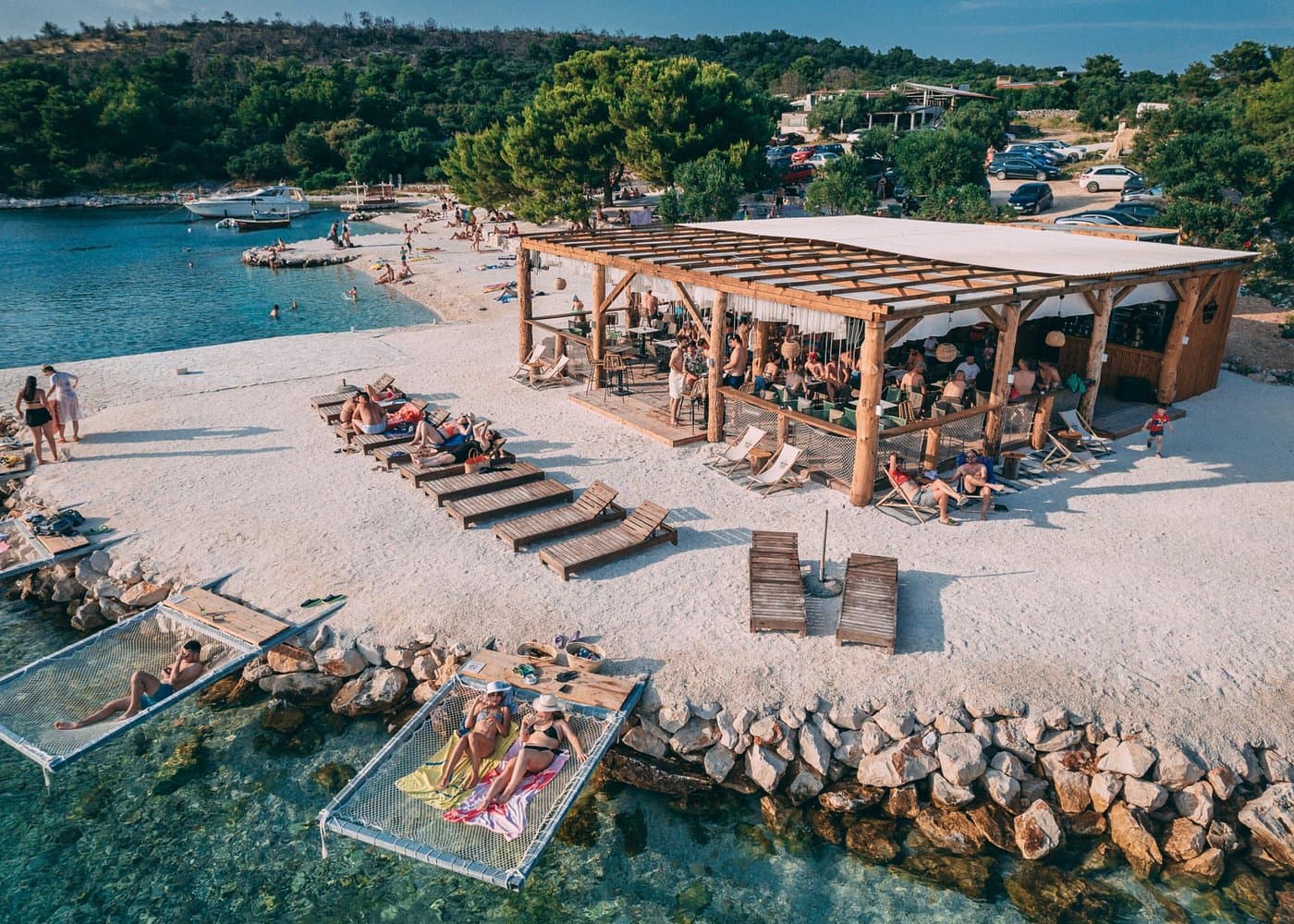 Trogir: Rejs statkiem do Błękitnej Laguny (Blue Lagoon z lunchem) - 3 przystanki - 2