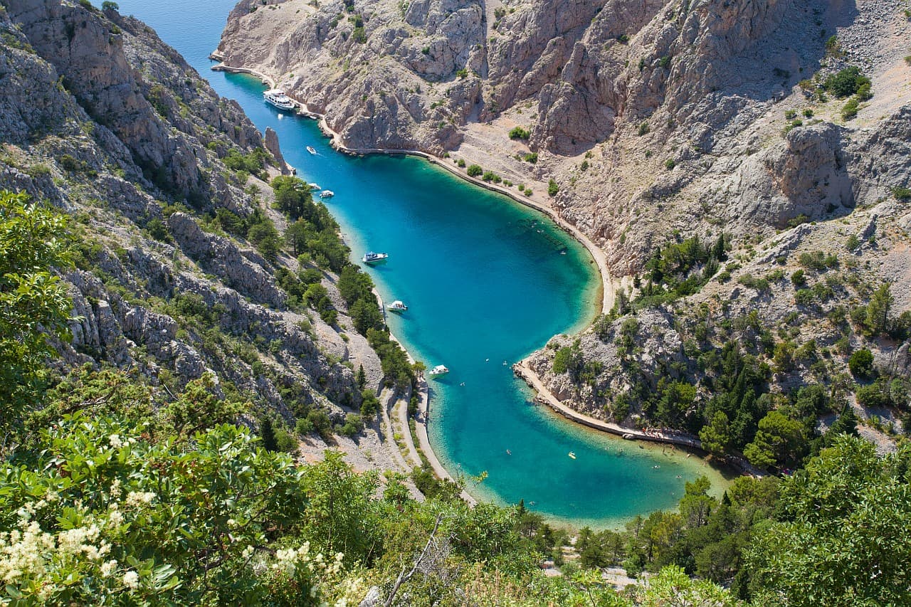 Baška KRK - Rejs statkiem do miasta Rab + Zatoka Zavratnica + wyspy