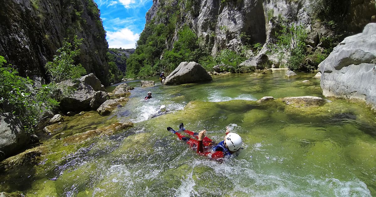 Canyoning nad rzeką Cetina - Zaawansowany