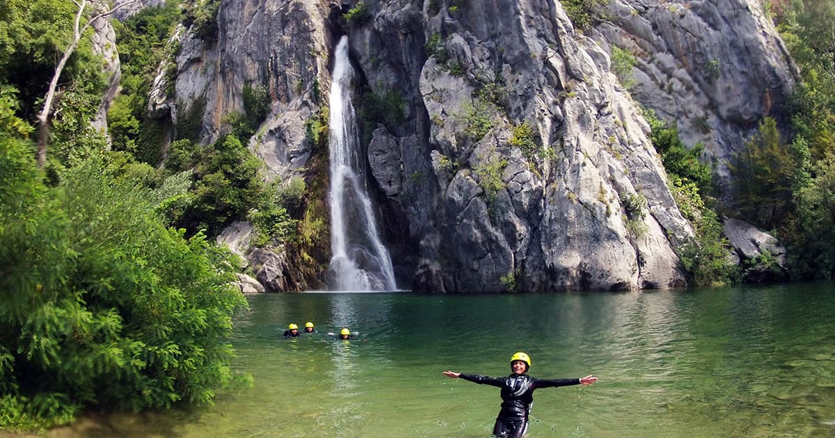 Canyoning nad rzeką Cetina - Podstawowy