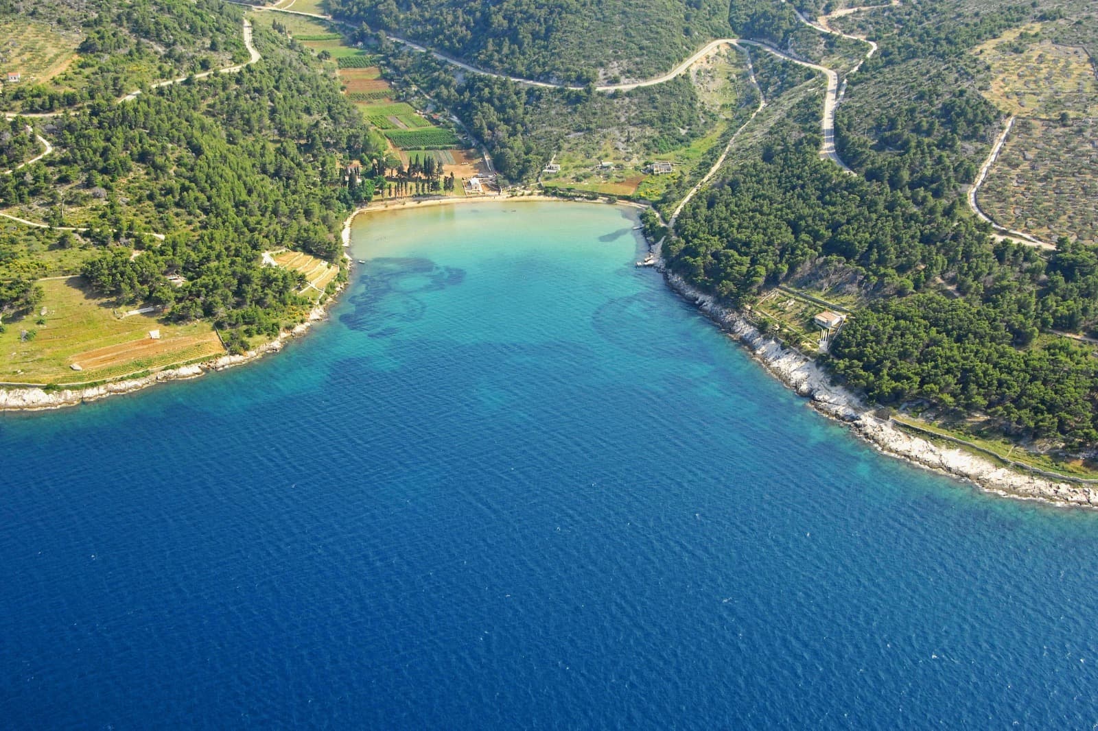 Omiš - Rejs statkiem na wyspę Brač - zatoka Lovrečina i miasteczko Postira