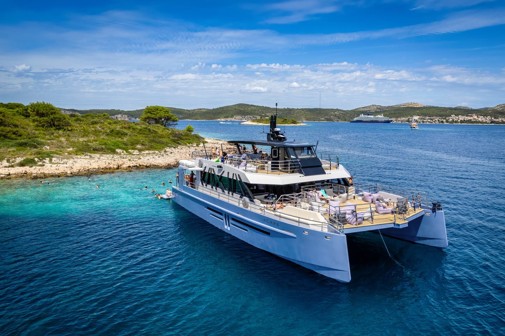 Split: Rejs luksusowym katamaranem na Hvar, Šoltę i Wyspy Pakleni